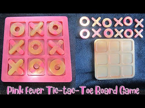 Pink Fever Tic-Tac-Toe Board Game