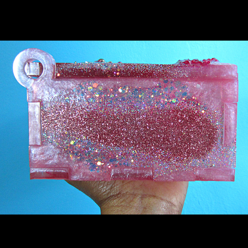 Color Me Sparkle Resin Jewelry Box